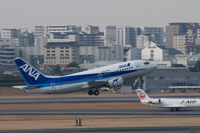 All Nippon Airways JA8404(Boeing 737-500)